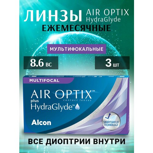 ������ ������ ���������� ����� �������� ��������������� Air Optix plus HydraGlyde 3 �� / +01.75 / LOW ����