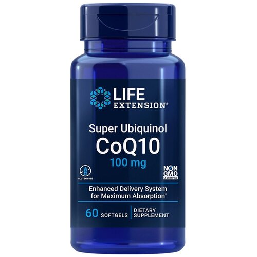  Super Ubiquinol CoQ10 100  60  (Life Extension)   -     , -,   