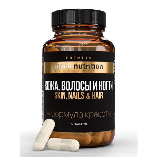 ������ ������ �������� ��������� � ��������� aTech Nutrition Premium Skin, nails & hair/ ����, ����� � ������ 60 ������ ����