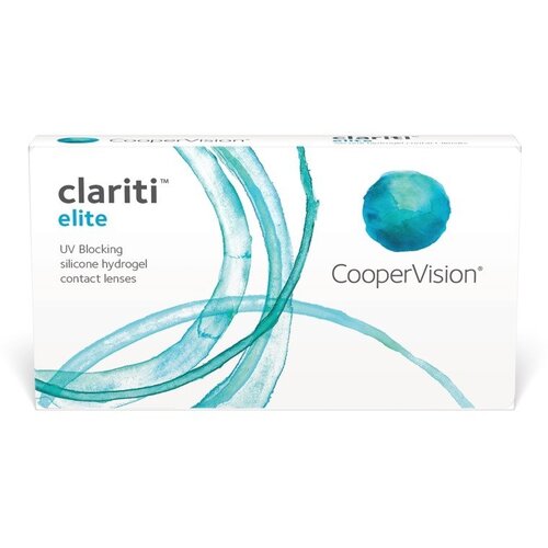 ������ ������ ���������� ����� CooperVision Clariti Elite, 6 ��., R 8,6, D +8, ����������, 1 ��. ����