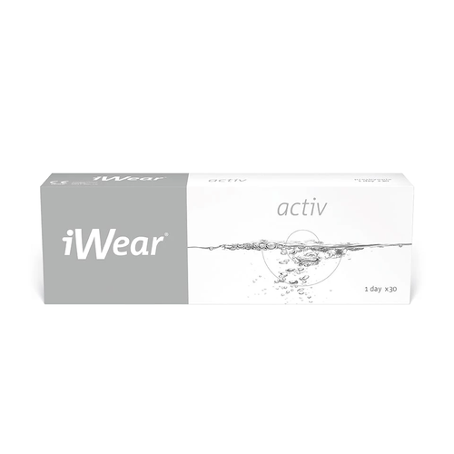 ������ ������ ���������� ����� iWear Activ, 30 ��., R 8,6, D -4,25 ����