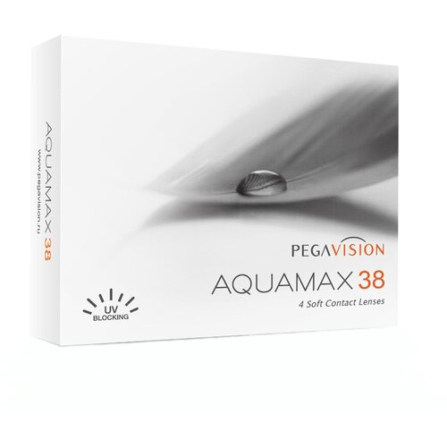 ������ ������ ���������� ����� Pegavision Aquamax 38, 4 ��., R 8,6, D -3,25 ����