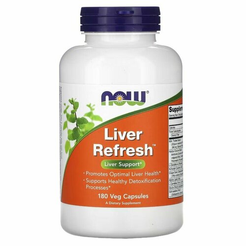 ������ ������ ����� ������ (NOW Foods Liver Refresh) ��� ������������ ������ ������, 180 ������������ ������ ����