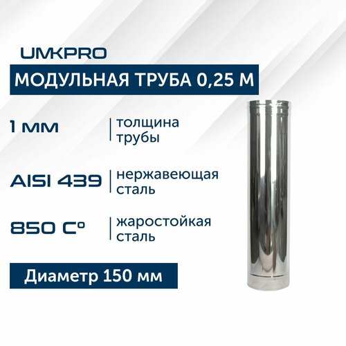 ������ ������ ����� ��������� ��� �������� 0,25 � UMKPRO D 150, AISI 439/1,0�� ����