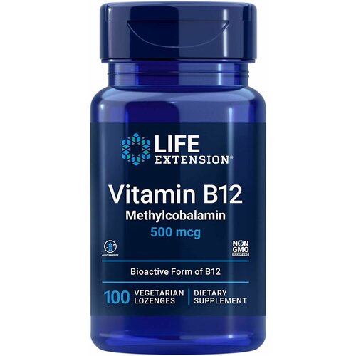   Life Extension Vitamin B12, 50 , 500 , 100 .   -     , -,   