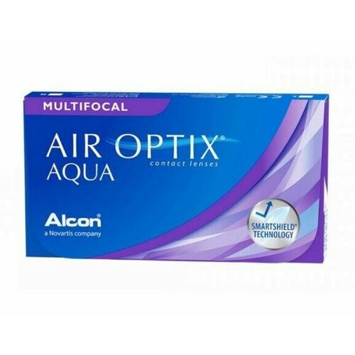 ������ ������ ���������� ����� �� ����� Alcon Air optix Aqua Multifocal, 3 ��., R 8,6, D -10, ADD: ������ ����