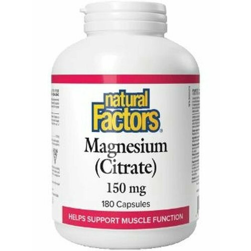 ������ ������ ������ ������ � ��������, Natural Factors, Magnesium Citrate, 150��, 180 ��. ����