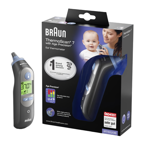 ������ ������ ����� ��������� � ���������� ����������� Braun ThermoScan7 IRT6520 ������ ����