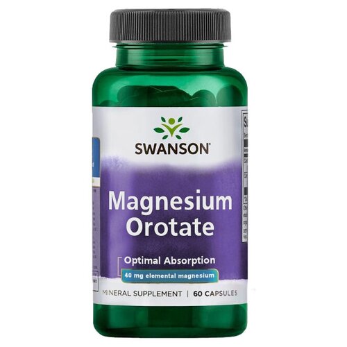  Swanson Magnesium Orotate 40 mg (  40 ) 60  (Swanson)   -     , -,   