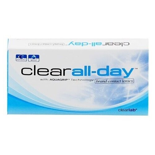������ ������ ���������� ����� Clearlab Clear All-day, 6 ��., R 8,6, D -5, 1 ��. ����