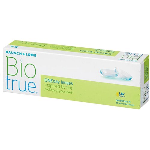    Bausch & Lomb Biotrue ONEday, 30 ., R 8,6, D -2,25, 1 .   -     , -,   