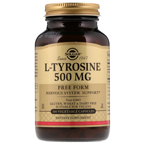 ������ ������ Solgar L-Tyrosine ����., 500 ��, 380 �, 100 ��. ����