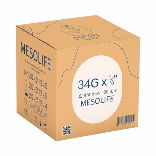 ������ ������ ���� ��� ����������� 34G 0,18 � 4 ��, 100 ��, Mesolife ����