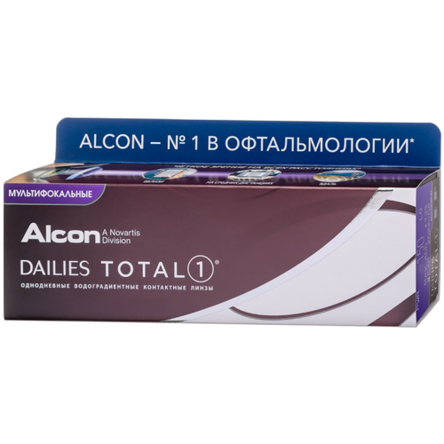 ������ ������ ����������� ���������� ����� Alcon Dailies Total1 Multifocal, 30 ��., R 8,5, D -4,75, ADD: �������, 1 ��. ����