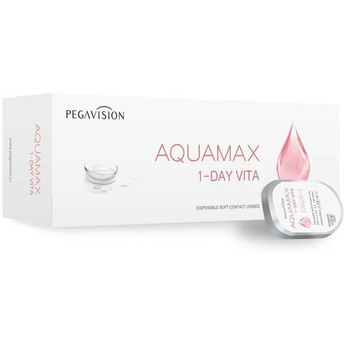 ������ ������ ���������� ����� Pegavision Aquamax 1 Day Vita, 30 ��., R 8,6, D -4,5, ����������, 1 ��. ����