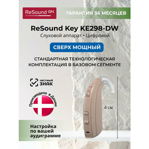 ������ ������ �������� ������� ReSound Key KE298-DW ��������, �����������. ������������� ����, ��������������. 6 �������. ����������. ����