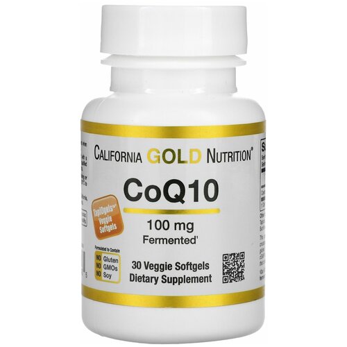   California Gold Nutrition CoQ10, 30 , 100 , 30 .   -     , -,   