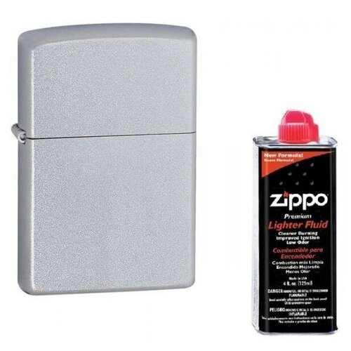     ZIPPO Classic Satin Chrome+ ZIPPO 125  