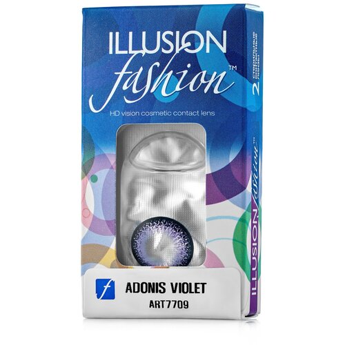 ������ ������ ���������� ����� ILLUSION Fashion Adonis, 2 ��., R 8,6, D 0, violet ����