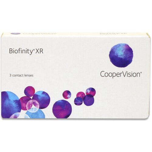 ������ ������ ���������� ����� CooperVision Biofinity XR, 3 ��., R 8,6, D +10,5, ����������, 1 ��. ����