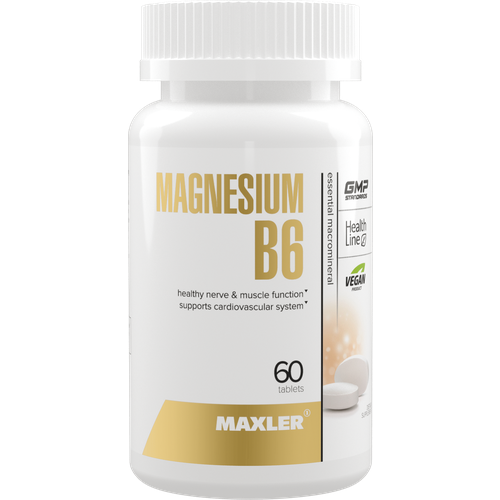 ������ ������ MAXLER Magnesium B6 ���., 100 ��, 66 �, 60 ��. ����
