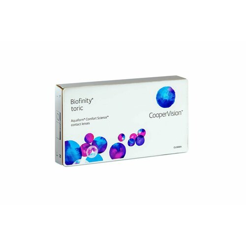������ ������ ���������� ����� CooperVision Biofinity Toric., 3 ��., R 8,7, D -3,5,�CYL:�-1,25,�A�:�10, ����������, 1 ��. ����