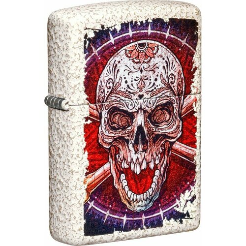   ZIPPO Skull Design   Mercury Glass, /, , 38x13x57    -     , -,   