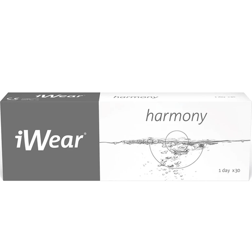 ������ ������ ���������� ����� iWear Harmony, 30 ��., R 8,4, D -1,25 ����