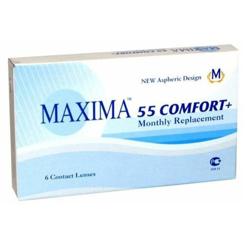 ������ ������ ���������� ����� Maxima 55 Comfort Plus, 6 ��., R 8,6, D -7, ����������, 1 ��. ����