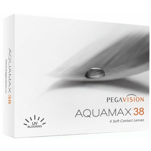 ������ ������ ���������� ����� Pegavision Aquamax 38, 4 ��., R 8,6, D -2,75 ����