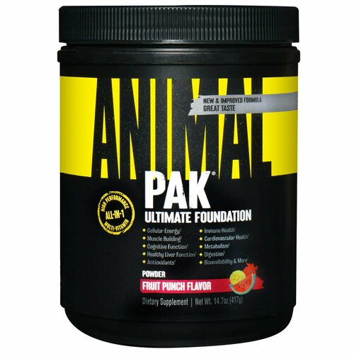 ������ ������ Animal Pak Ultimate Foundation, ������� � ����������������, �� ������ ���������� �����, 417 � (14,7 �����) ����