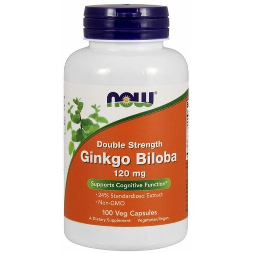  Ginkgo Biloba 120 mg NOW (100  )   -     , -,   