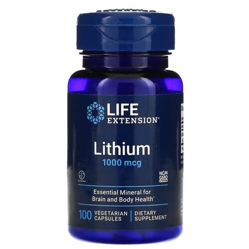   Life Extension Lithium, 50 , 1000 , 100 .   -     , -,   