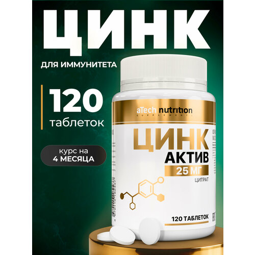������ ������ ���� / ZINC aTech nutrition 120 �������� ����