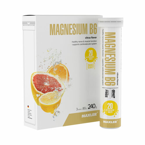    Maxler Magnesium B6 Effervescent (  6 -    4,0  3   20  ) -    -     , -,   