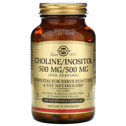 ������ ������ Solgar Choline/Inositol ����., 200 ��, 420 �, 100 ��. ����