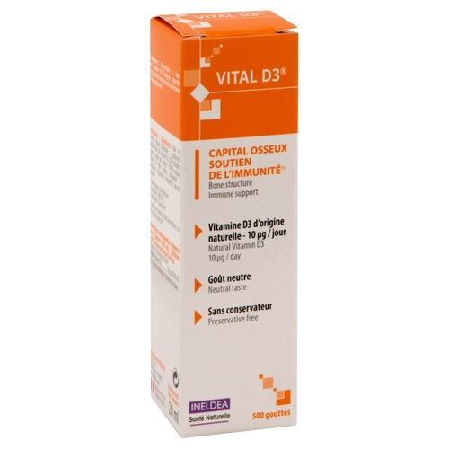 ������ ������ Vital D3 �/��. ������ ��.-����������, 20 ��, 25 � ����