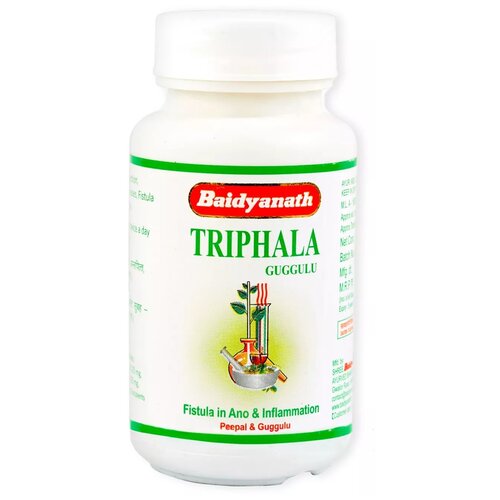 ������ ������ �������� Baidyanath Triphala Guggulu, 80 �, 80 ��, 80 ��. ����
