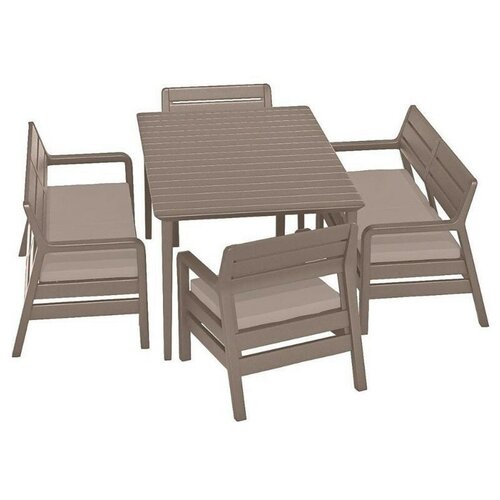     Allibert Delano Set With Lima Table 160 (2 , 2 , ),    -     , -,   