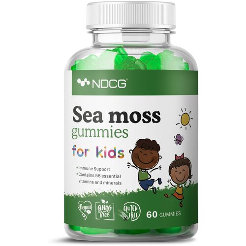 ������ ������ ���������� ��� NDCG ���������-����������� �������� ��� �����, Sea moss for kids, �� ������ ������, 60 ����������� ������, 2 �������� ����