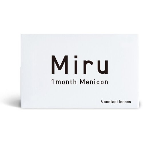    Menicon Miru 1month, 6 ., R 8,3, D -4,25, , 1 .   -     , -,   