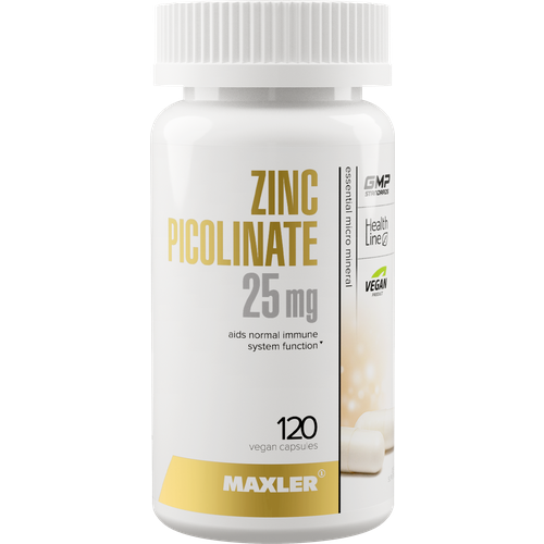 ������ ������ MAXLER Zinc Picolinate ����., 25 ��, 150 ��, 100 �, 120 ��. ����
