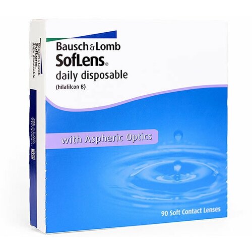 ������ ������ ���������� ����� Bausch & Lomb Soflens Daily Disposable, 90 ��., R 8,6, D -5,75 ����