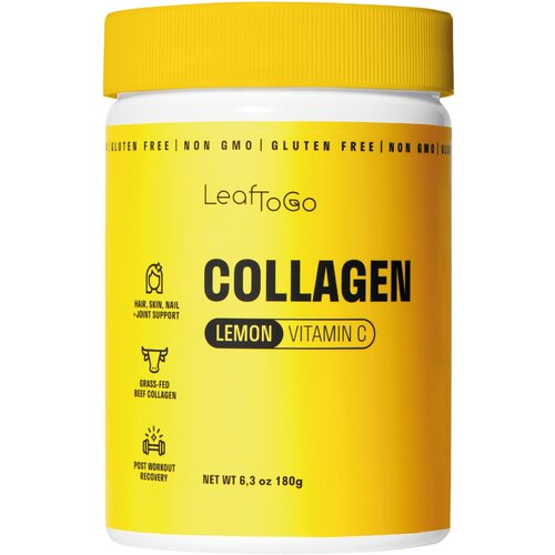������ ������ LeafToGo Collagen + Vitamin C ���., 180 �, ����� ����