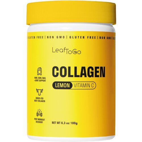  LeafToGo Collagen + Vitamin C ., 180 ,    -     , -,   