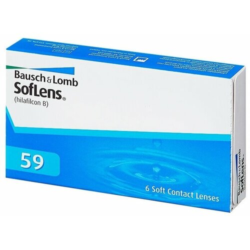    Bausch & Lomb SofLens 59, 6 ., R 8,6, D -4   -     , -,   