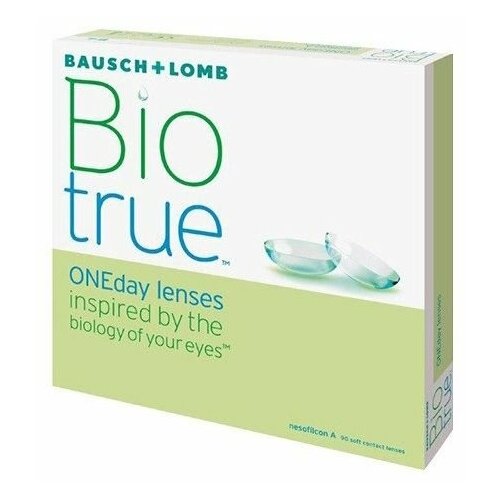    Bausch & Lomb Biotrue ONEday, 90 ., R 8,6, D -2,25, 1 .   -     , -,   