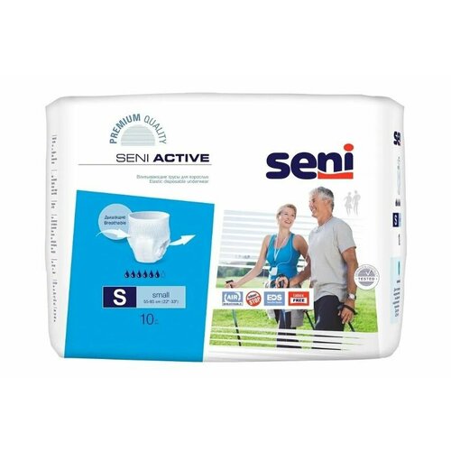 ������ ������ ����������� ����� ��� �������� Seni Active, S, 10 ��. ����