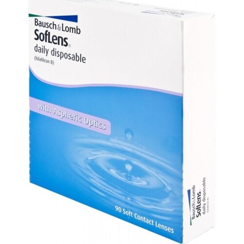    Bausch & Lomb Soflens Daily Disposable, 90 ., R 8,6, D -6,5   -     , -,   