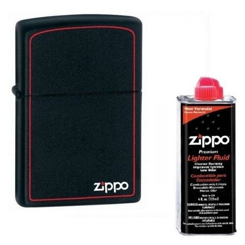    ZIPPO Classic Black Matte+ ZIPPO 125    -     , -,   